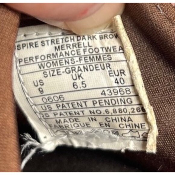 Merrell Womens Spire Stretch Dark Brown Performance Footwear Size 9 US - Picture 5 of 12